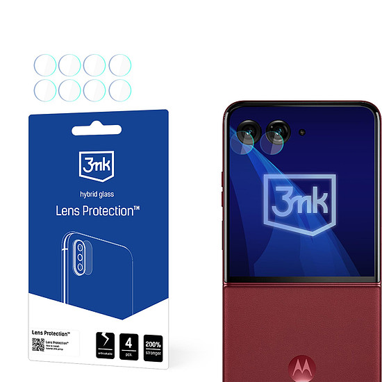 3mk lencsevédő üveg Motorola Razr 60 Ultra készülékhez