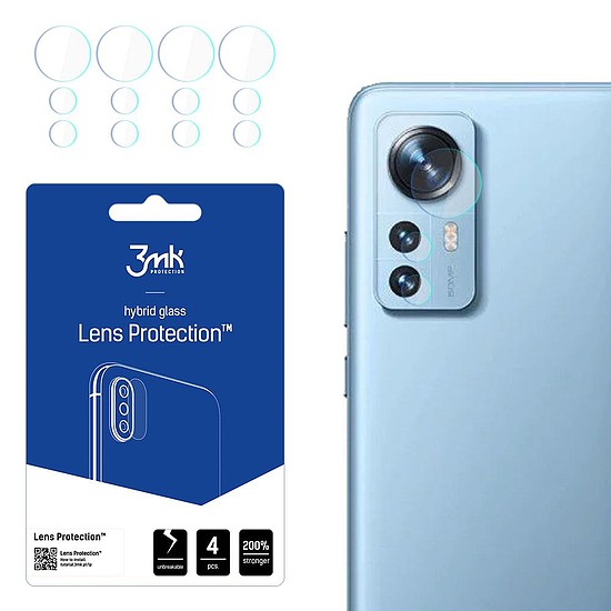 3mk Lens Protect Xiaomi 12 Pro Kamera lencsevédő 4 db