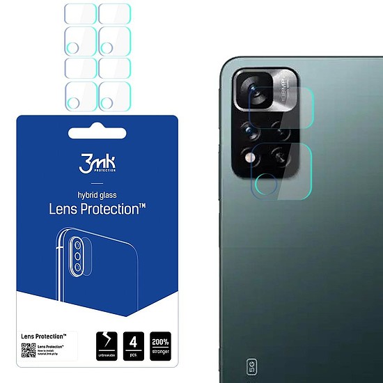 3mk Lens Protect Xiaomi Redmi Note 11 Pro / Redmi Note 11 Pro 5G kamera lencsevédő 4db