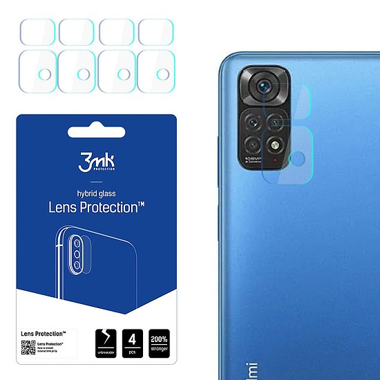 3mk Lens Protect Xiaomi Redmi Note 11s 4G kamera lencsevédő 4 db