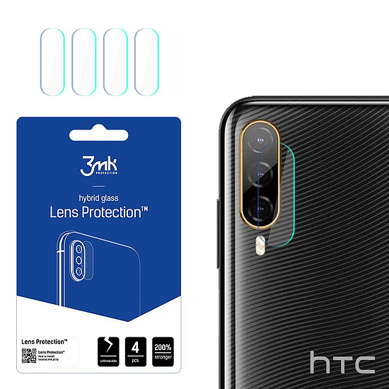 3mk Lens Protection hibrid kameraüveg HTC Desire 22 Pro készülékhez