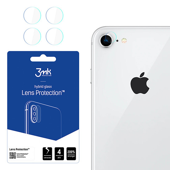 3mk Lens Protection hibrid kameraüveg iPhone 7 / 8 készülékhez