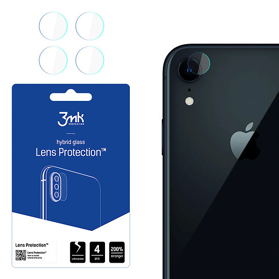 3mk Lens Protection hibrid kameraüveg iPhone Xr-hez