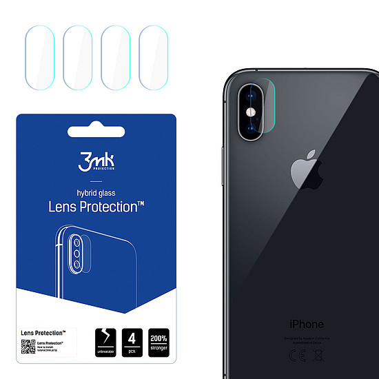 3mk Lens Protection hibrid kameraüveg iPhone Xs-hez