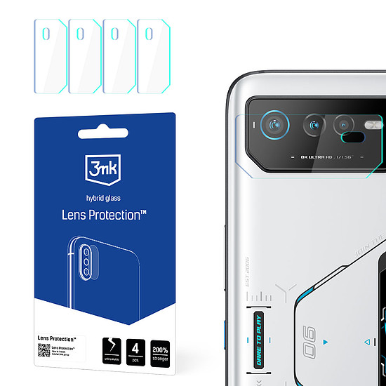 3mk Lens Protection hibrid kameraüveg Asus ROG Phone 6 / 6 Pro / 6D / 6D Ultimate telefonhoz