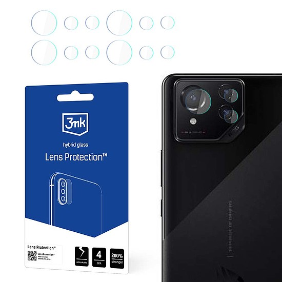 3mk Lens Protection hibrid kameraüveg Asus ROG Phone 8/8 Pro telefonhoz