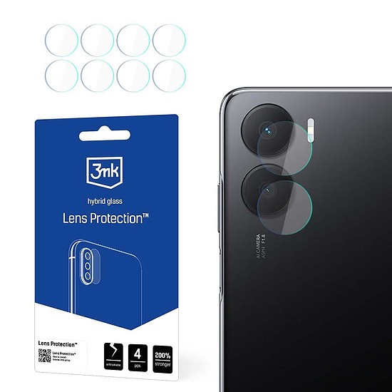 3mk Lens Protection hibrid kameraüveg Honor Play 40 Plus készülékhez
