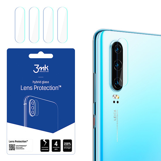 3mk Lens Protection hibrid kameraüveg Huawei P30-hoz
