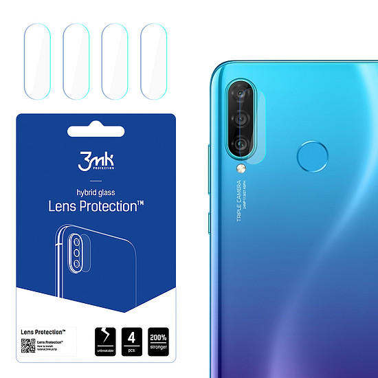 3mk Lens Protection hibrid kameraüveg Huawei P30 Lite készülékhez