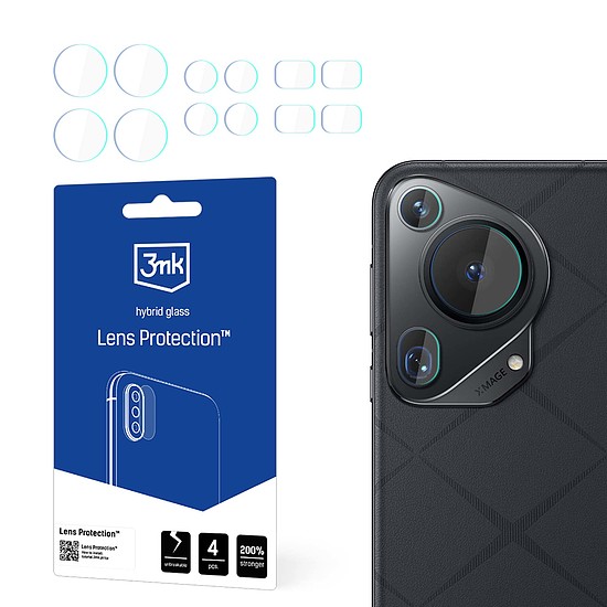 3mk Lens Protection hibrid kameraüveg Huawei Pura 70 Ultra készülékhez