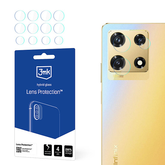 3mk Lens Protection hibrid kameraüveg Infinix Note 30-hoz