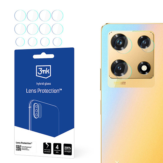 3mk Lens Protection hibrid kameraüveg Infinix Note 30 Pro készülékhez