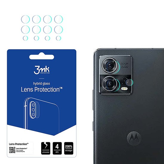 3mk Lens Protection hibrid kameraüveg Motorola Edge 30 Fusionhoz