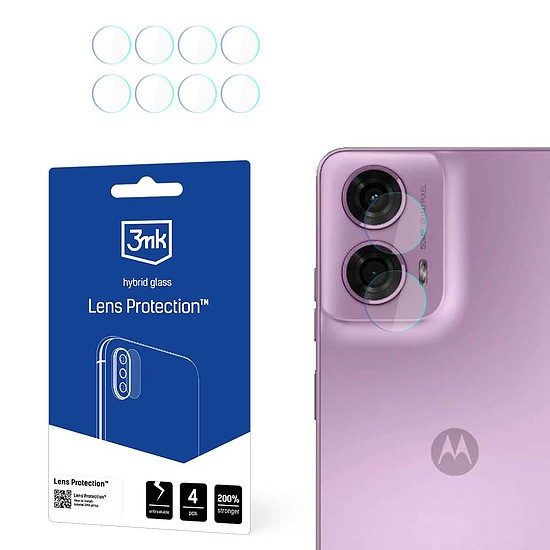 3mk Lens Protection hibrid kameraüveg Motorola Moto G24 Powerhez