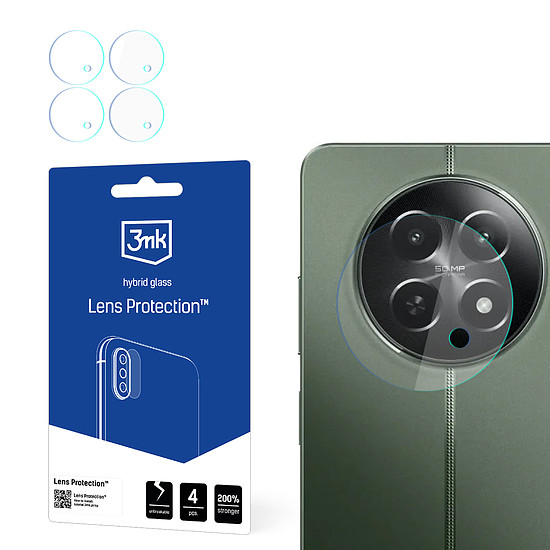 3mk Lens Protection hibrid kameraüveg Realme 12x 5G-hez