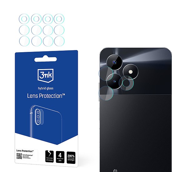 3mk Lens Protection hibrid kameraüveg Realme C53-hoz