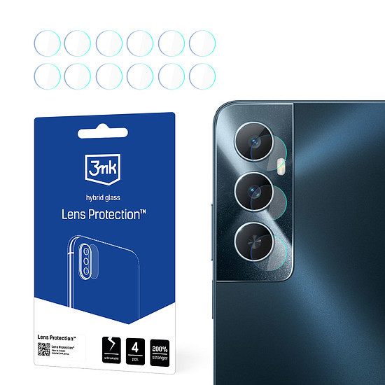 3mk Lens Protection hibrid kameraüveg Realme C65-höz