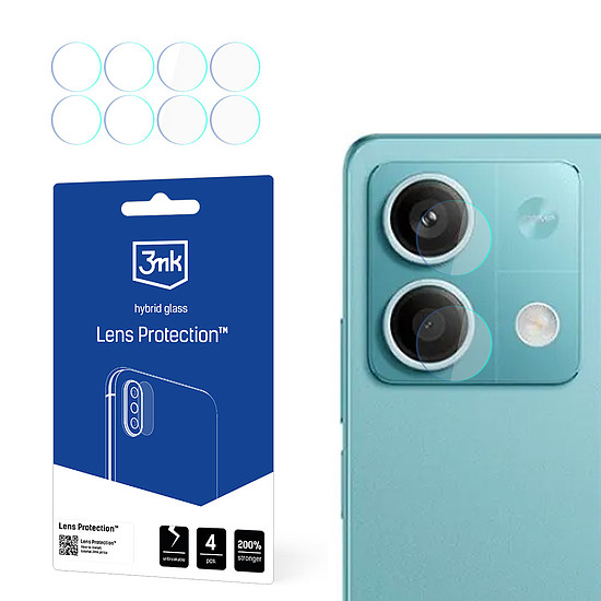 3mk Lens Protection hibrid kameraüveg Redmi Note 13 5G-hez