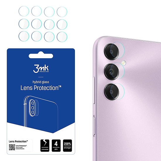 3mk Lens Protection hibrid kameraüveg Samsung Galaxy A05s készülékhez