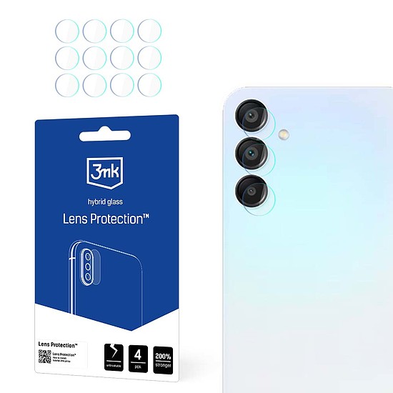 3mk Lens Protection hibrid kameraüveg Samsung Galaxy A15 5G készülékhez