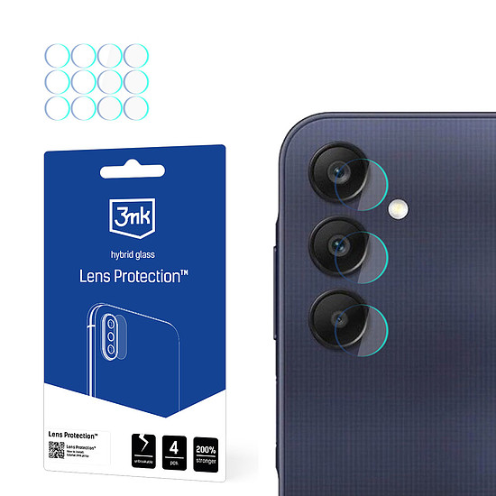 3mk Lens Protection hibrid kameraüveg Samsung Galaxy A25 5G készülékhez