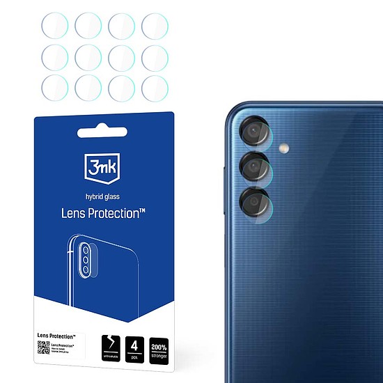3mk Lens Protection hibrid kameraüveg Samsung Galaxy M15 5G készülékhez