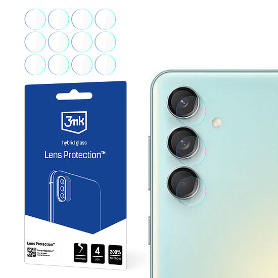 3mk Lens Protection hibrid kameraüveg Samsung Galaxy M55 készülékhez