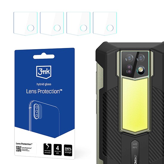 3mk Lens Protection hibrid kameraüveg Ulefone Armor 24-hez