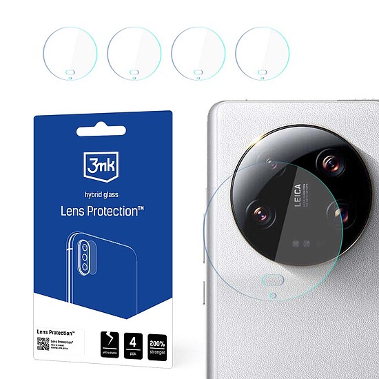 3mk Lens Protection hibrid kameraüveg Xiaomi 14 Ultra készülékhez