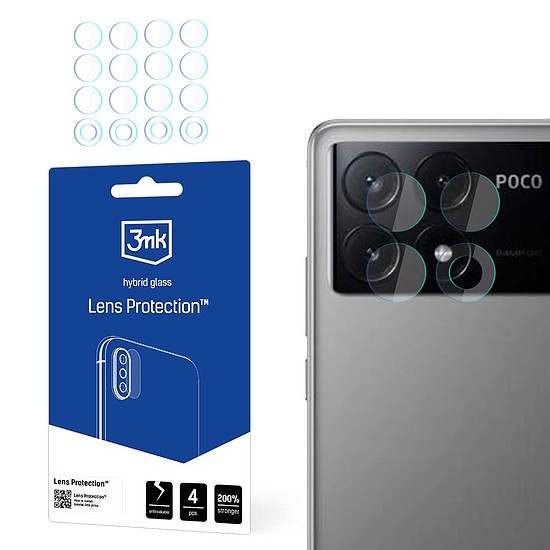 3mk Lens Protection hibrid kameraüveg Xiaomi Poco X6 Pro 5G-hez