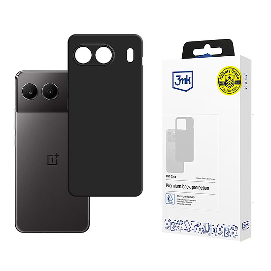 3mk matt tok OnePlus Nord 4-hez - fekete