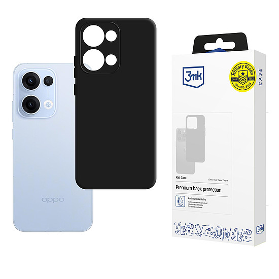 3mk matt tok Oppo Reno 13-hoz - fekete