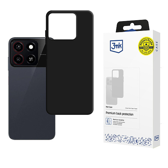 3mk matt tok ZTE Blade A35-höz - fekete