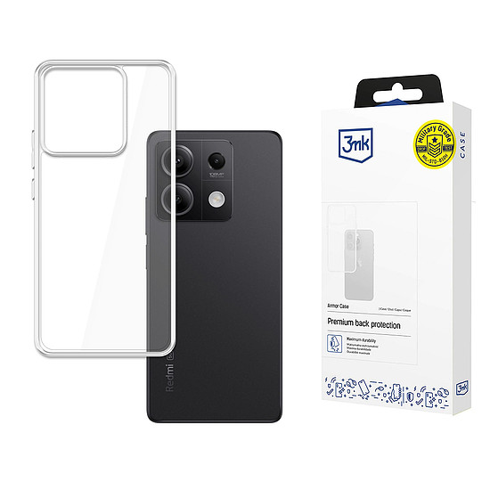 3mk Páncéltok Xiaomi Redmi Note 13 5G-hez - Átlátszó
