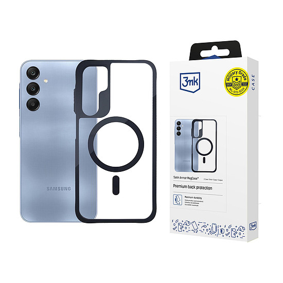 3mk Satin Armor MagCase Samsung Galaxy A25 5G-hez - Átlátszó