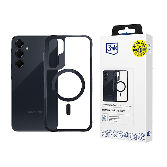 3mk Satin Armor MagCase Samsung Galaxy A35 5G-hez - Átlátszó