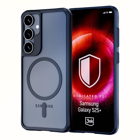 3mk Satin Armor MagCase Samsung Galaxy S25+ készülékhez - átlátszó