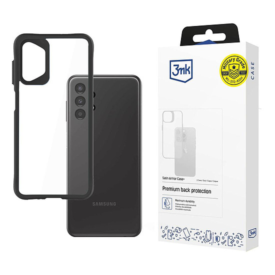 3mk Satin Armor tok+ Samsung Galaxy A13 4G / 5G / A04 / A04s készülékhez - átlátszó