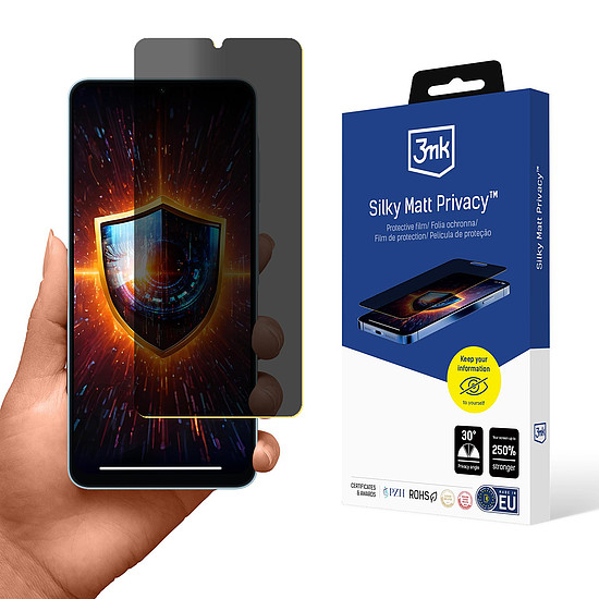 3mk Silky Matt Adatvédelmi Fólia Samsung Galaxy A06 készülékhez