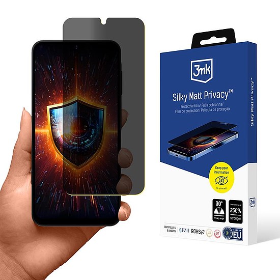3mk Silky Matt Privacy - matt adatvédő fólia Samsung Galaxy A16 4G/5G telefonhoz (3MK_5903108616867)