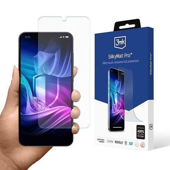 3mk Silky Matt Pro - matt védőfólia Samsung Galaxy S25+ készülékhez (3MK_5903108636230)