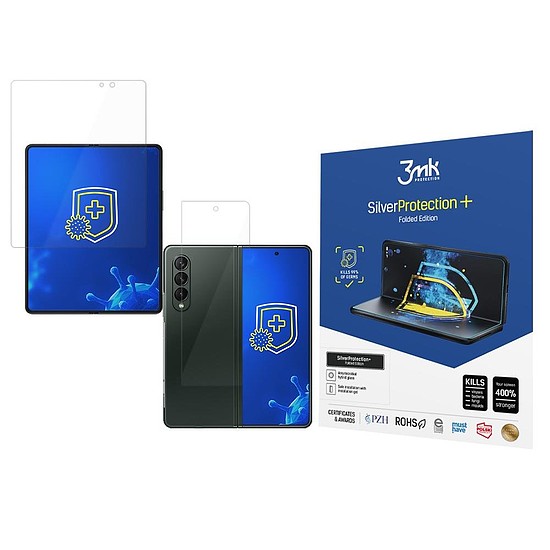3mk Silver Protect + Sam Galaxy Z Fold 3 5G nedvesen szerelhető antimikrobiális fólia
