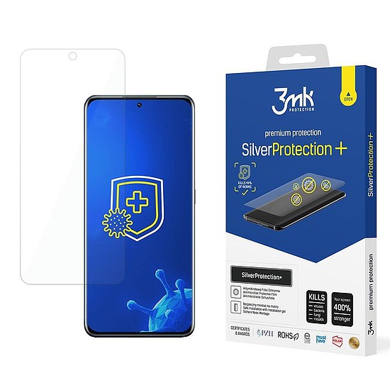 3mk Silver Protect + Xiaomi 12/12X nedvesen szerelhető antimikrobiális fólia