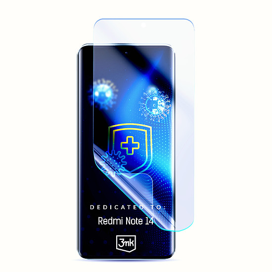 3mk SilverProtection+ védőfólia Xiaomi Redmi Note 14 5G készülékhez