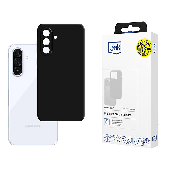 3mk szilikon tok Samsung Galaxy A36 5G-hez - fekete