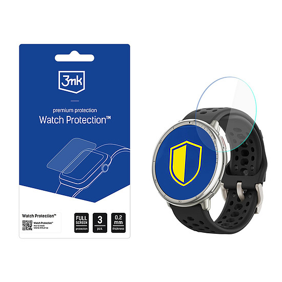 3mk Watch Protection ARC okosóra képernyővédő fólia Amazfit Active 2-höz