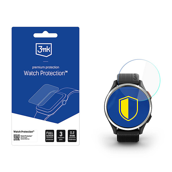 3mk Watch Protection ARC okosóra képernyővédő fólia Garmin Approach S44 / S50 42mm-hez