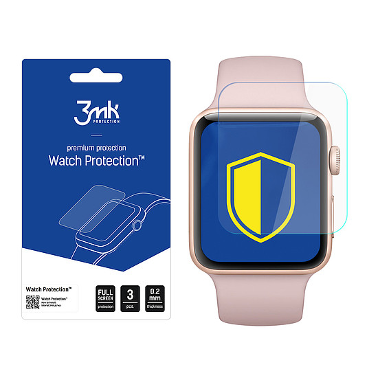 3mk Watch Protection v. ARC+ védőfólia Apple Watch 3-hoz 38 mm