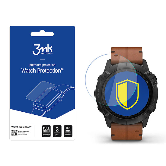 3mk Watch Protection v. FlexibleGlass hibrid üveg a Garmin Fenix ????6X készüléken