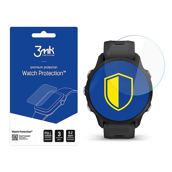 3mk Watch Protection v. FlexibleGlass hibrid üveg a Garmin Forerunner 955-ön